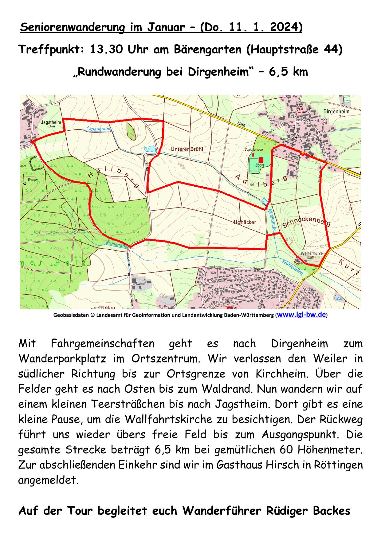 01 Rundwanderung um Dirgenheim 65 km 1