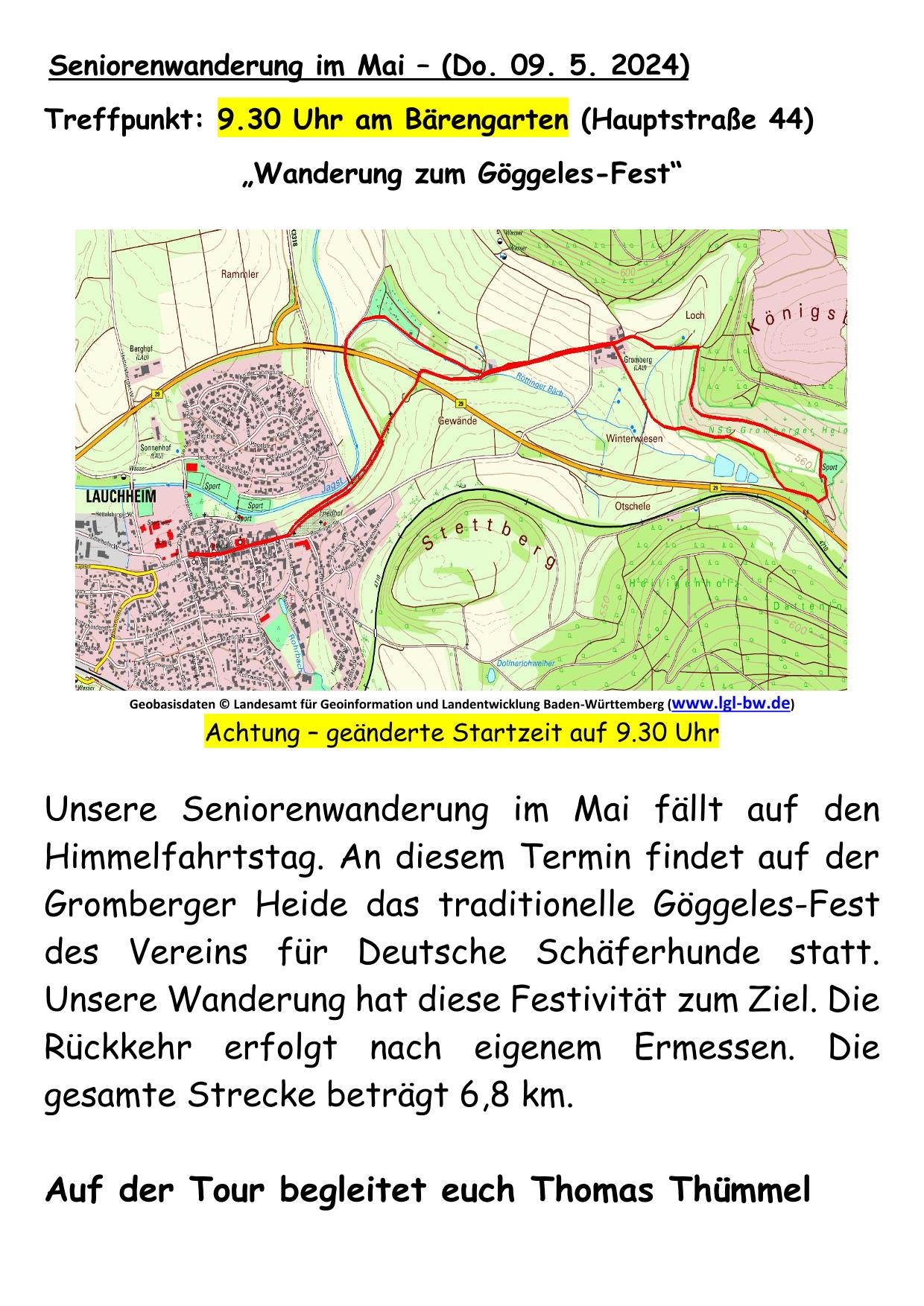 05 Wanderung zur Gromberger Heide 68 km 1