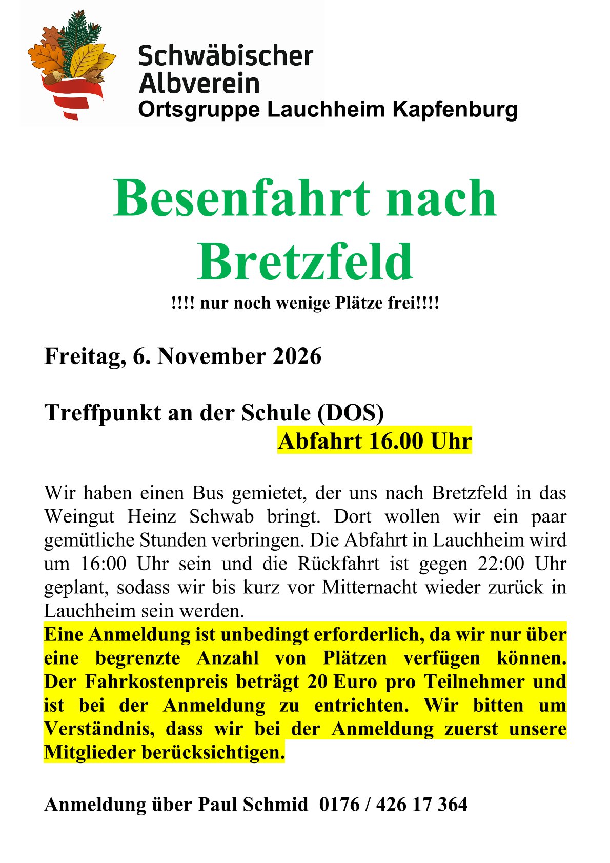 11 a Besenfahrt 2026