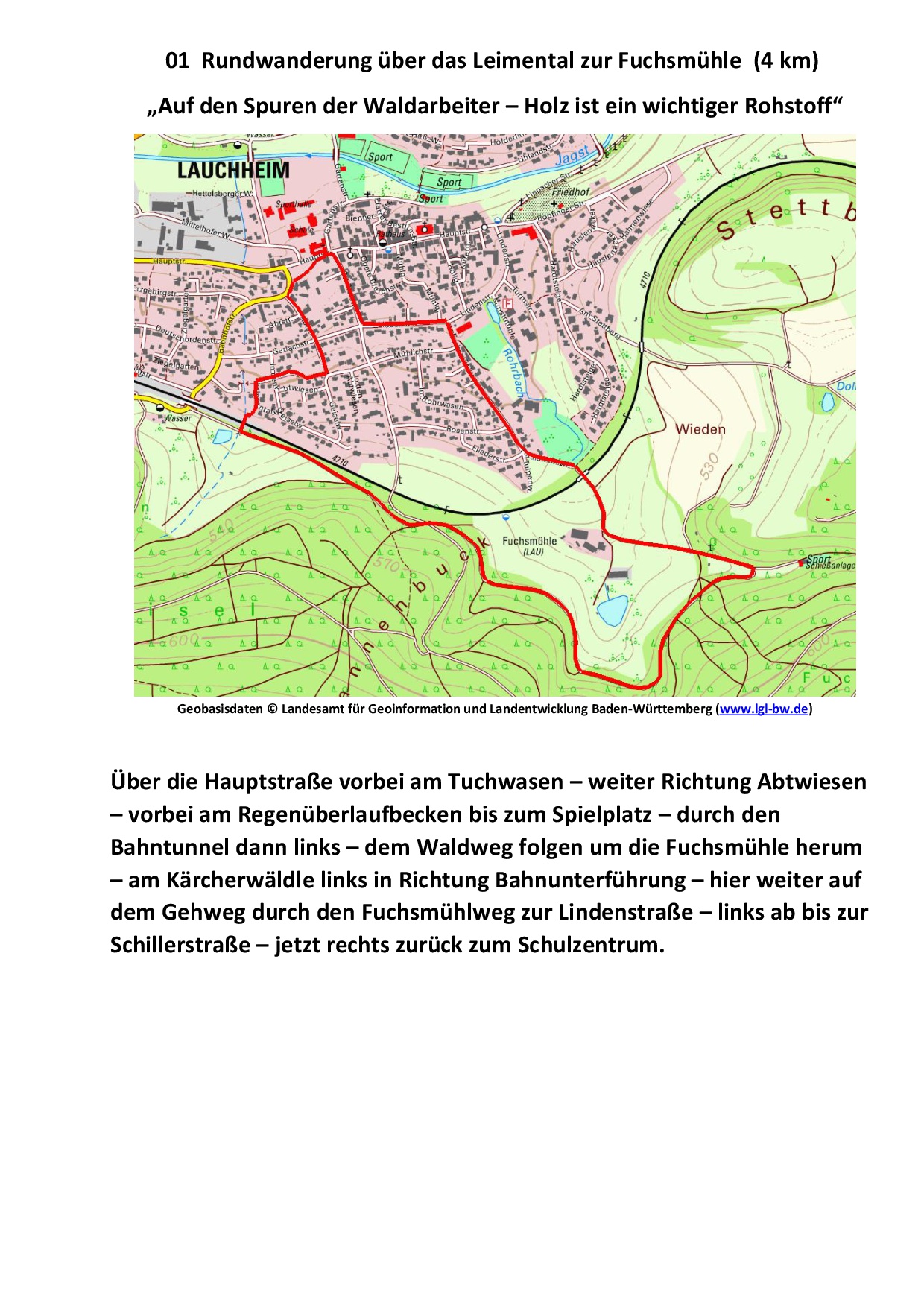 01 rund um die Fuchsmühle 4 km